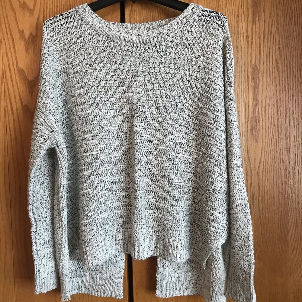 Sweater With Split Back - image 1